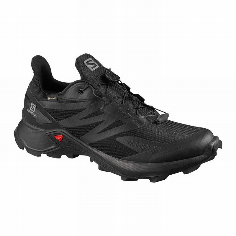 Salomon SUPERCROSS BLAST GTX Zapatillas Trail Running Hombre - Negras - Colombia (96417-QDNG)